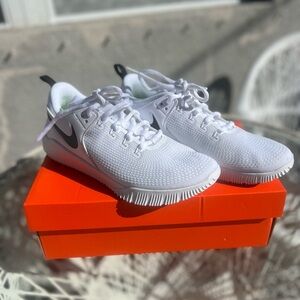 Nike Zoom Hyperace 2 Volleyball Sneakers White/Black Women’s Size 9 New in Box